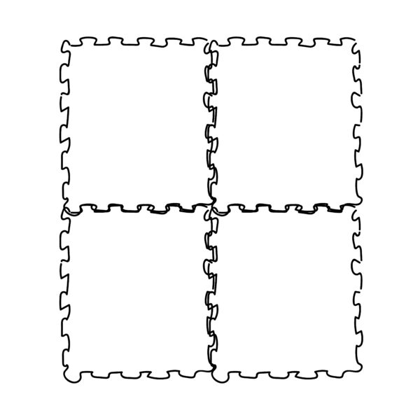 PUZZLE FLOOR MAT：MAT-CH02(8 pcs)