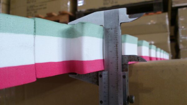 Judo/Karate EVA Mat-Red/White/Green-40mm-AEM100T414