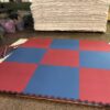 Judo/Karate EVA Mat-Red/Blue-40mm-AEM100C402
