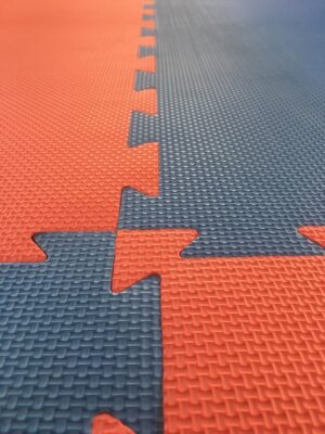 Judo/Karate EVA Mat-Red/Blue-40mm-AEM100C402