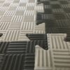 Judo/Karate EVA Mat-Black/Grey-25mm-AEM100S501