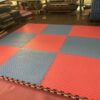 Judo/Karate EVA Mat-Red/Blue-25mm-AEM100S502