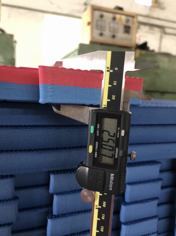 Judo/Karate EVA Mat-Red/Blue-25mm-AEM100S502