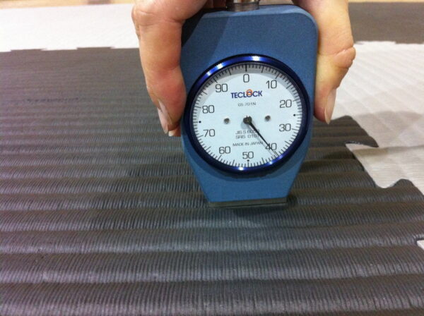 Judo/Karate EVA Mat-Black/Grey-20mm-AEM100T223