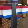 Judo/Karate EVA Mat-Red/White/Blue-40mm-AEM100T413
