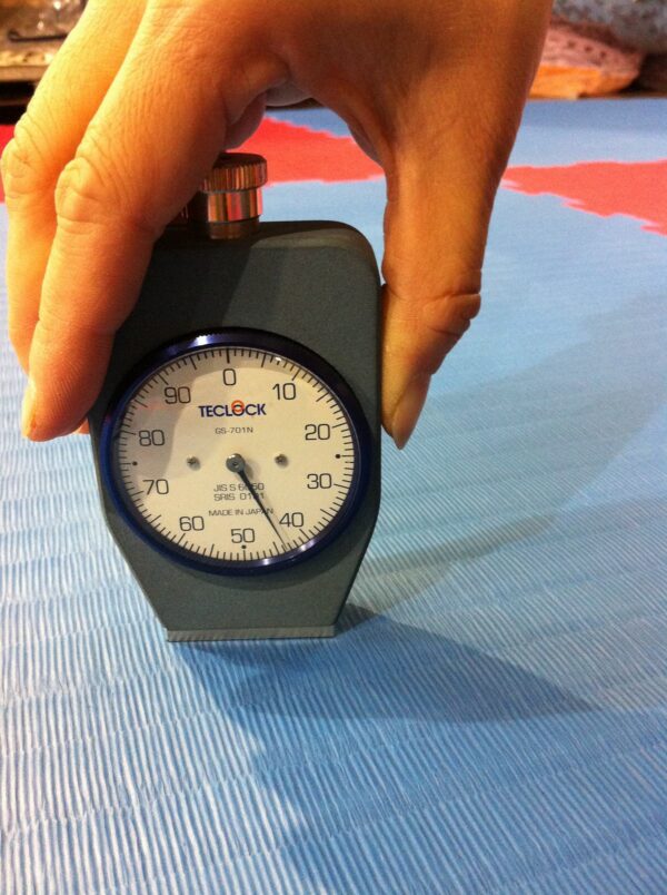 Judo/Karate EVA Mat-Red/White/Blue-40mm-AEM100T413