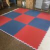 Judo/Karate EVA Mat-Red/White/Blue-40mm-AEM100T413