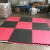 Judo/Karate EVA Mat-40mm-Red/Black-AEM100T433